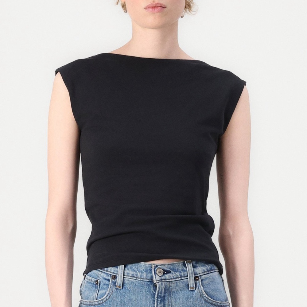 Abercrombie Classic Black Sleeveless Top
